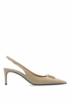 Dolce & Gabbana beżowy Buty na obcasie