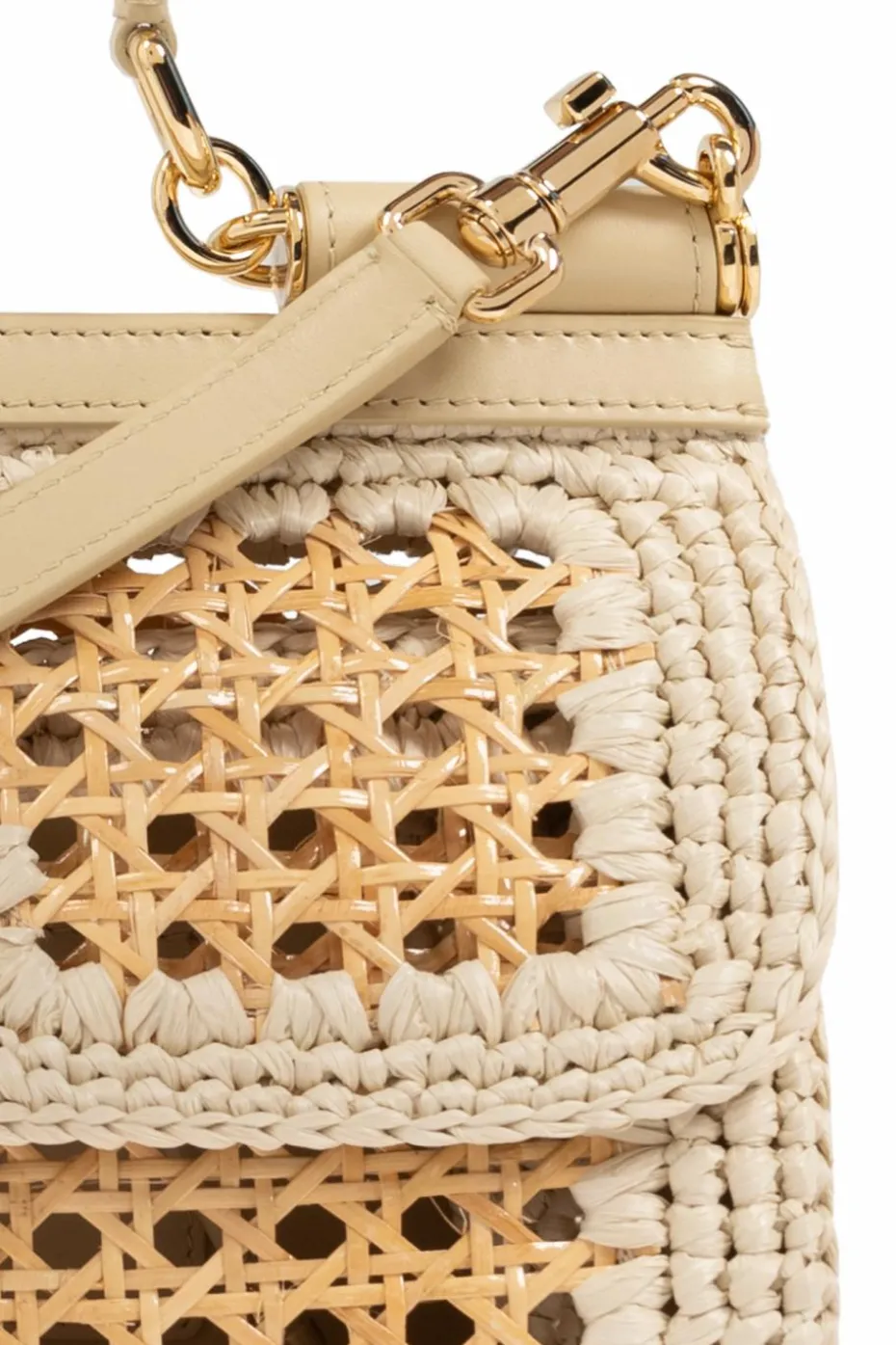 Dolce & Gabbana beżowy Torba na ramię `Sicily`
