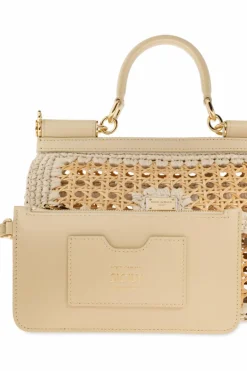 Dolce & Gabbana beżowy Torba na ramię `Sicily`