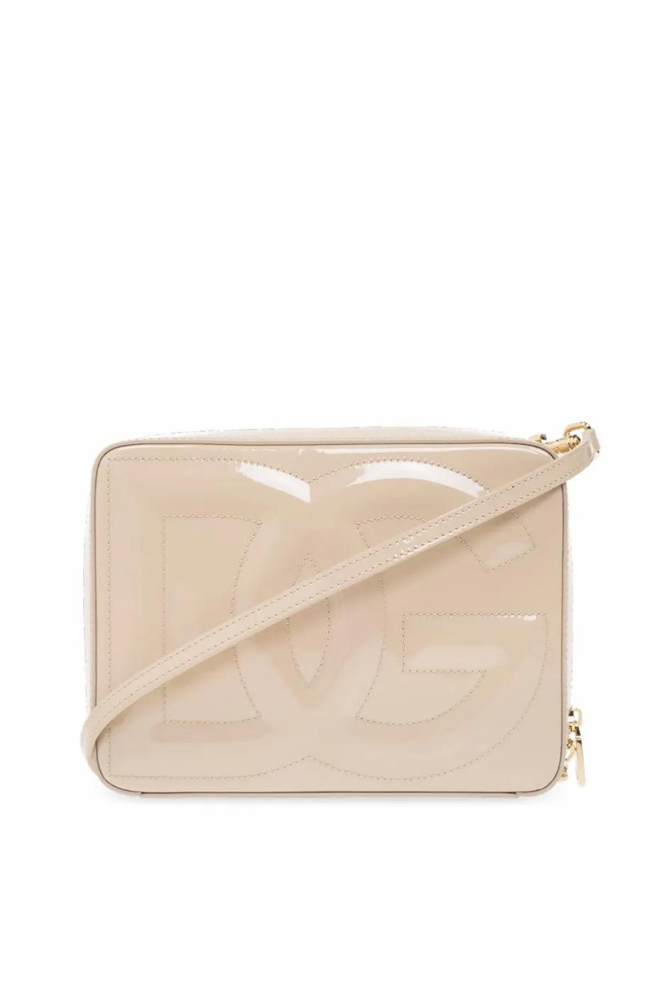 Dolce & Gabbana beżowy Torba na ramię 'DG Logo Medium'