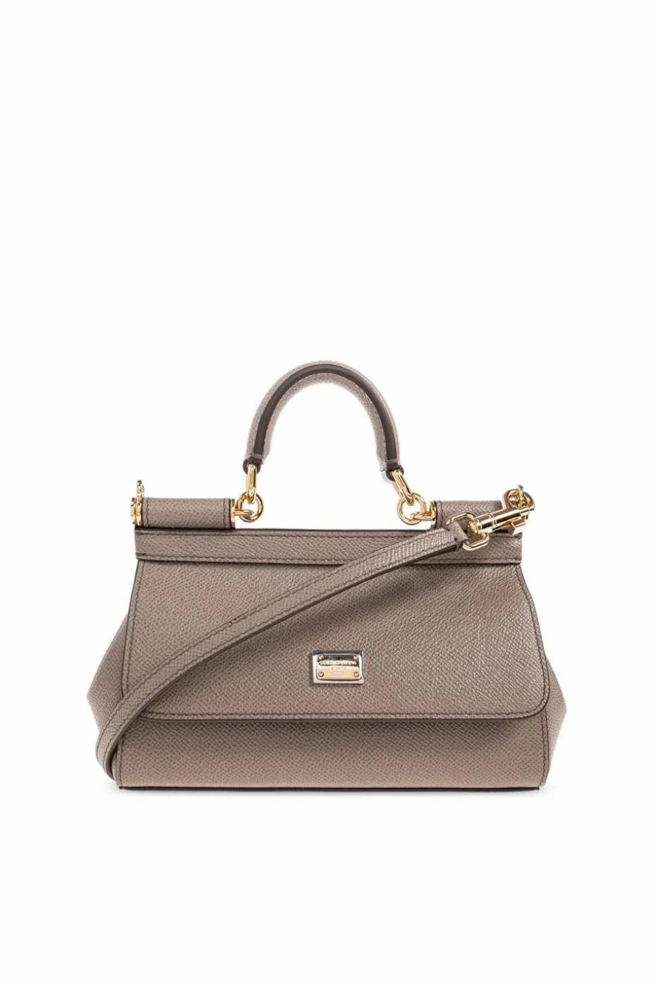 Dolce & Gabbana beżowy Torba do ręki `Sicily Small`