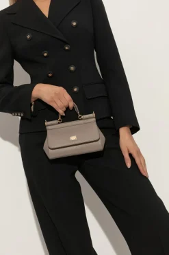 Dolce & Gabbana beżowy Torba do ręki `Sicily Small`