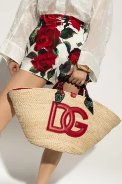 Dolce & Gabbana beżowy Torba `Kendra Medium` typu `shopper`