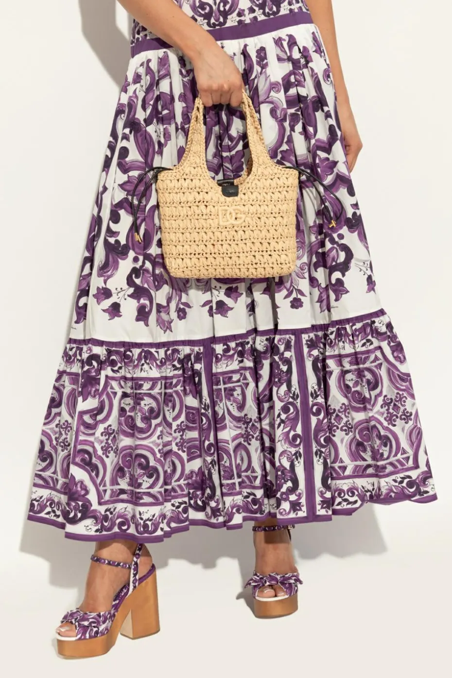 Dolce & Gabbana beżowy Torba do ręki