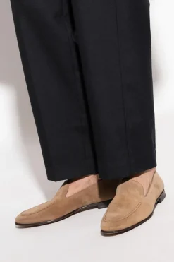 Dolce & Gabbana beżowy Zamszowe buty `Split`