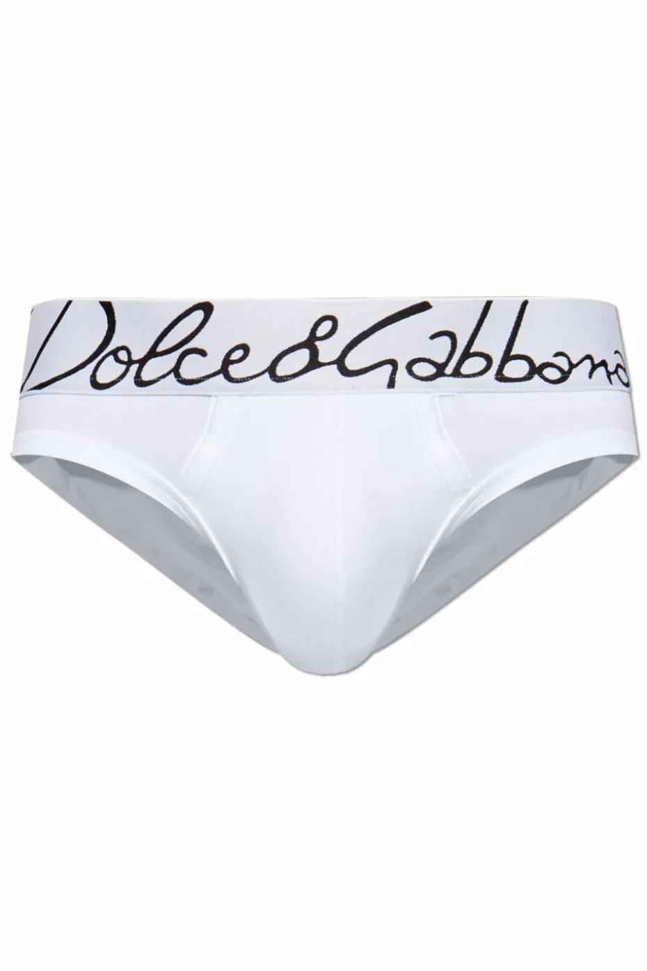 Dolce & Gabbana BIAŁY Bawełniane slipy