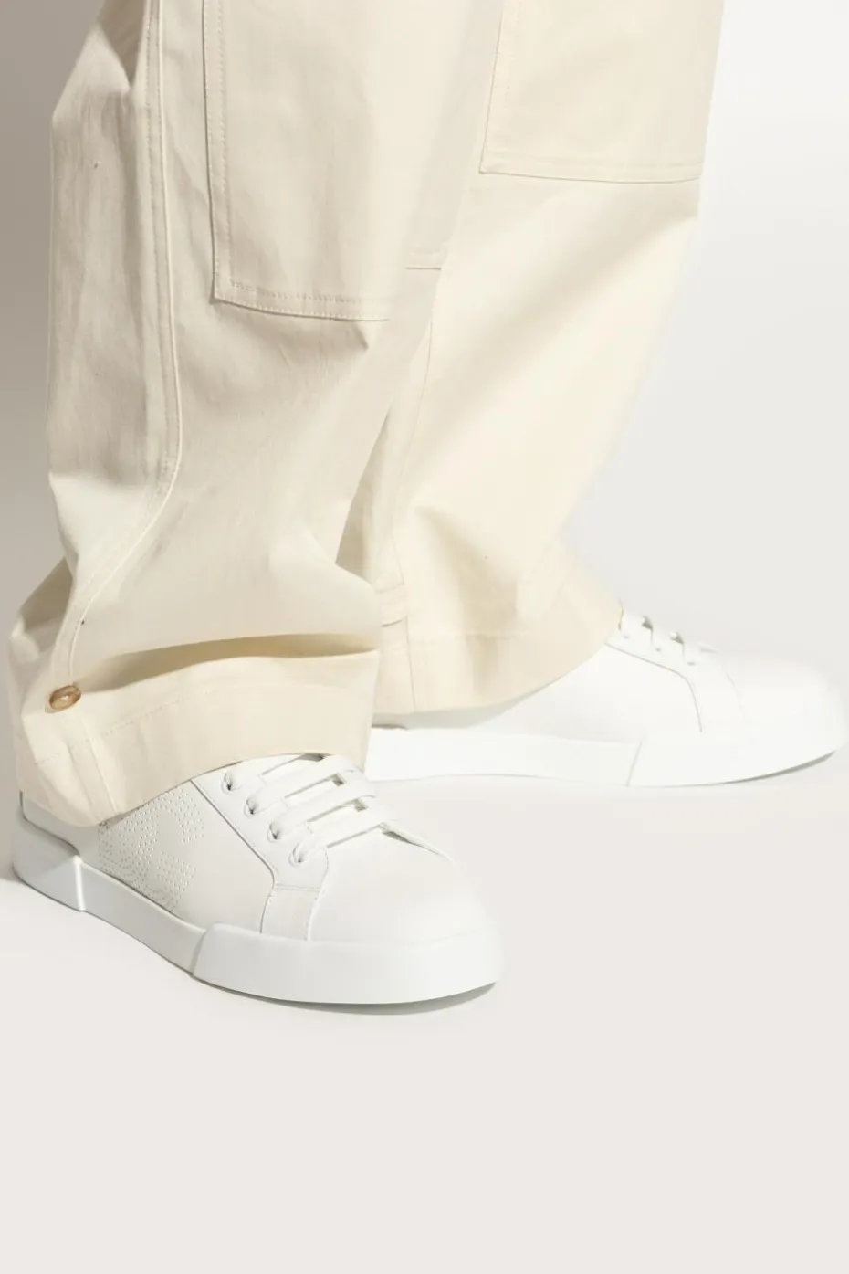 Dolce & Gabbana BIAŁY Buty sportowe z logo