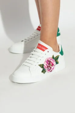 Dolce & Gabbana BIAŁY Buty sportowe