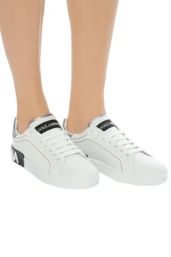 Dolce & Gabbana BIAŁY Buty sportowe z logo
