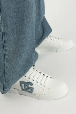 Dolce & Gabbana BIAŁY Buty sportowe `Portofino`