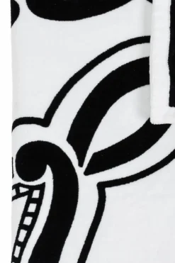 Dolce & Gabbana BIAŁY Ręcznik kąpielowy z logo