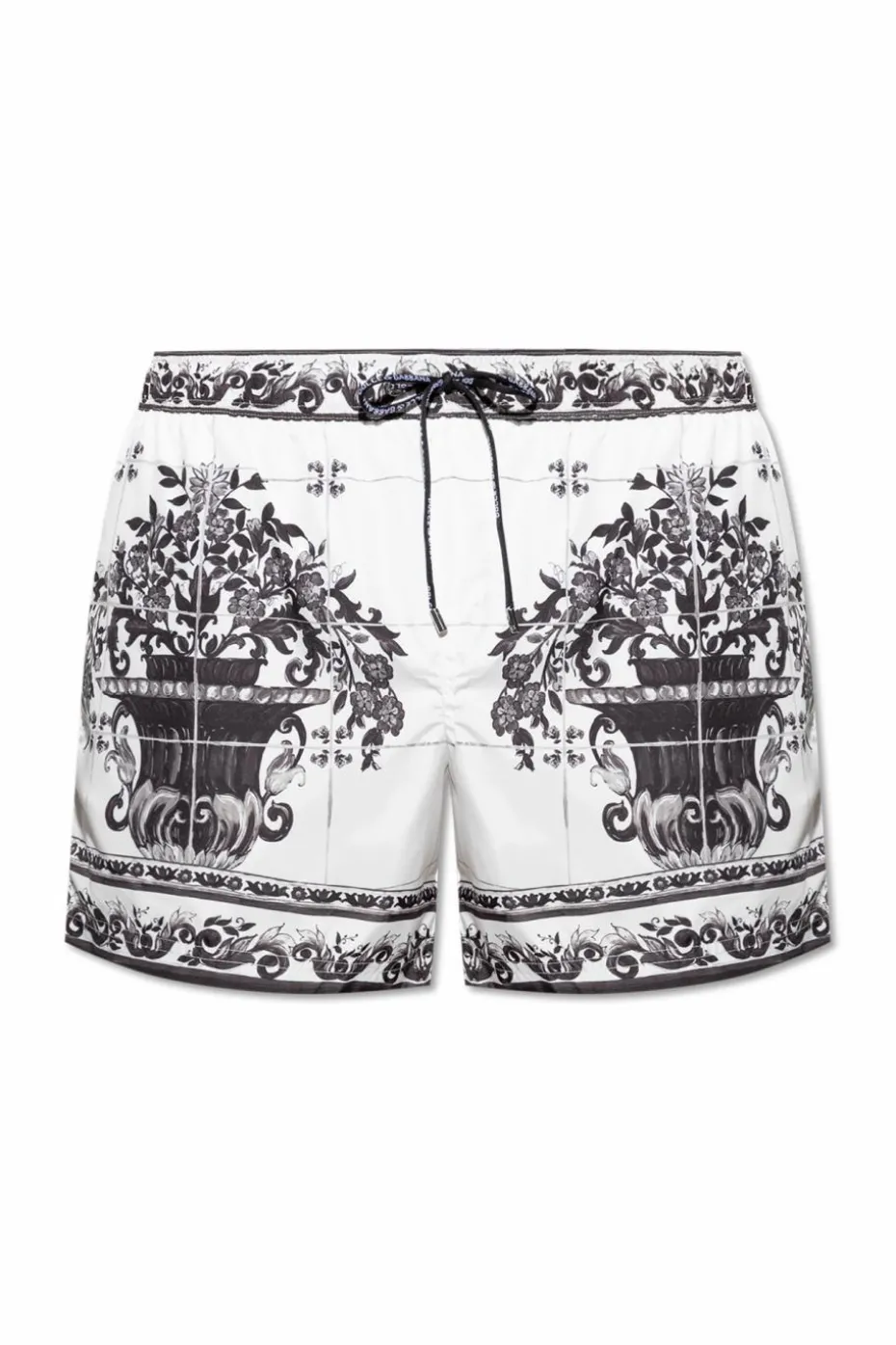 Dolce & Gabbana BIAŁY Szorty kąpielowe