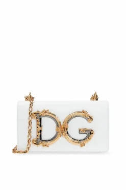 Dolce & Gabbana BIAŁY Torba na ramię ‘DG Girls’