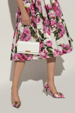 Dolce & Gabbana BIAŁY Torba na ramię `Marlene`