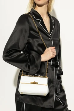 Dolce & Gabbana BIAŁY Torba na ramię `Marlene Mini`