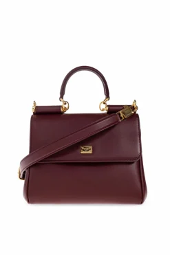 Dolce & Gabbana BORDO Torba do ręki `My Sicily`