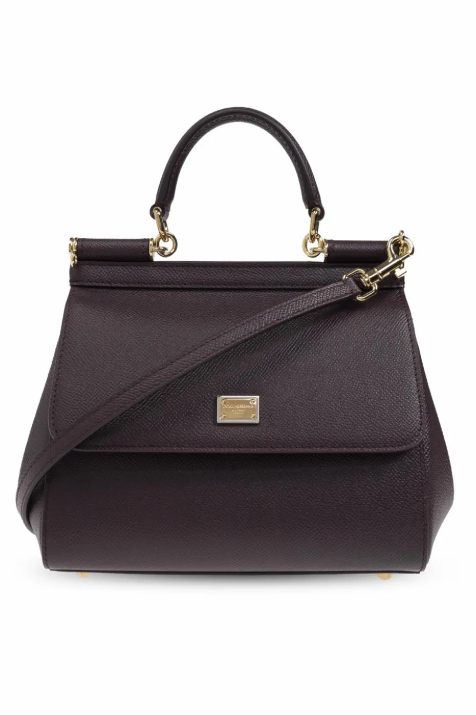 Dolce & Gabbana BORDO Torba do ręki `Sicily Medium`
