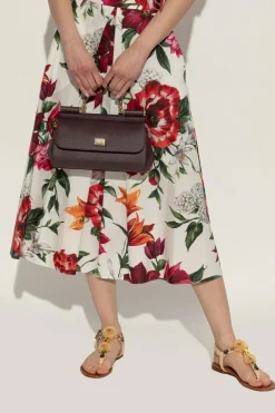 Dolce & Gabbana BORDO Torba do ręki `Sicily`