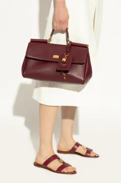 Dolce & Gabbana BORDO Torba do ręki `Sicily`