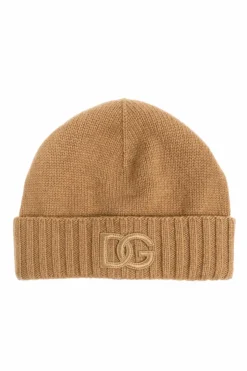 Dolce & Gabbana BRĄZOWY Czapka z logo