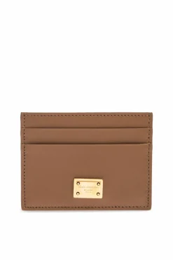 Dolce & Gabbana BRĄZOWY Etui na karty