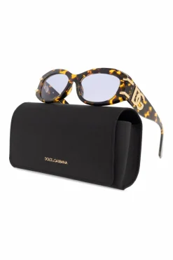 Dolce & Gabbana BRĄZOWY Okulary przeciwsłoneczne