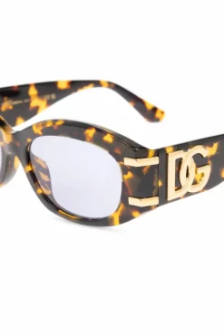 Dolce & Gabbana BRĄZOWY Okulary przeciwsłoneczne