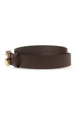Dolce & Gabbana BRĄZOWY Pasek z logo