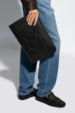 Dolce & Gabbana CZARNY Aktówka z logo