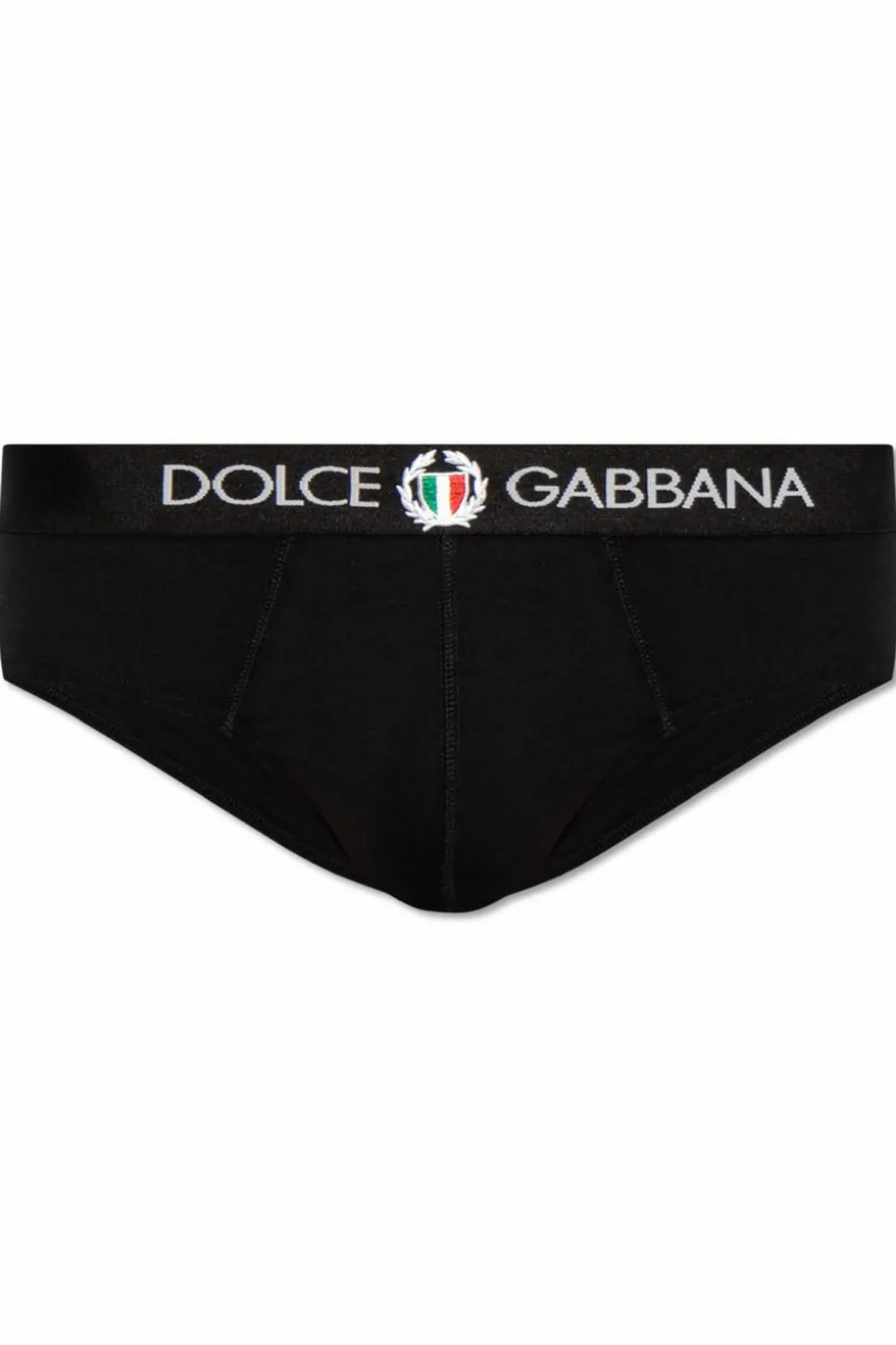 Dolce & Gabbana CZARNY Bawełniane slipy