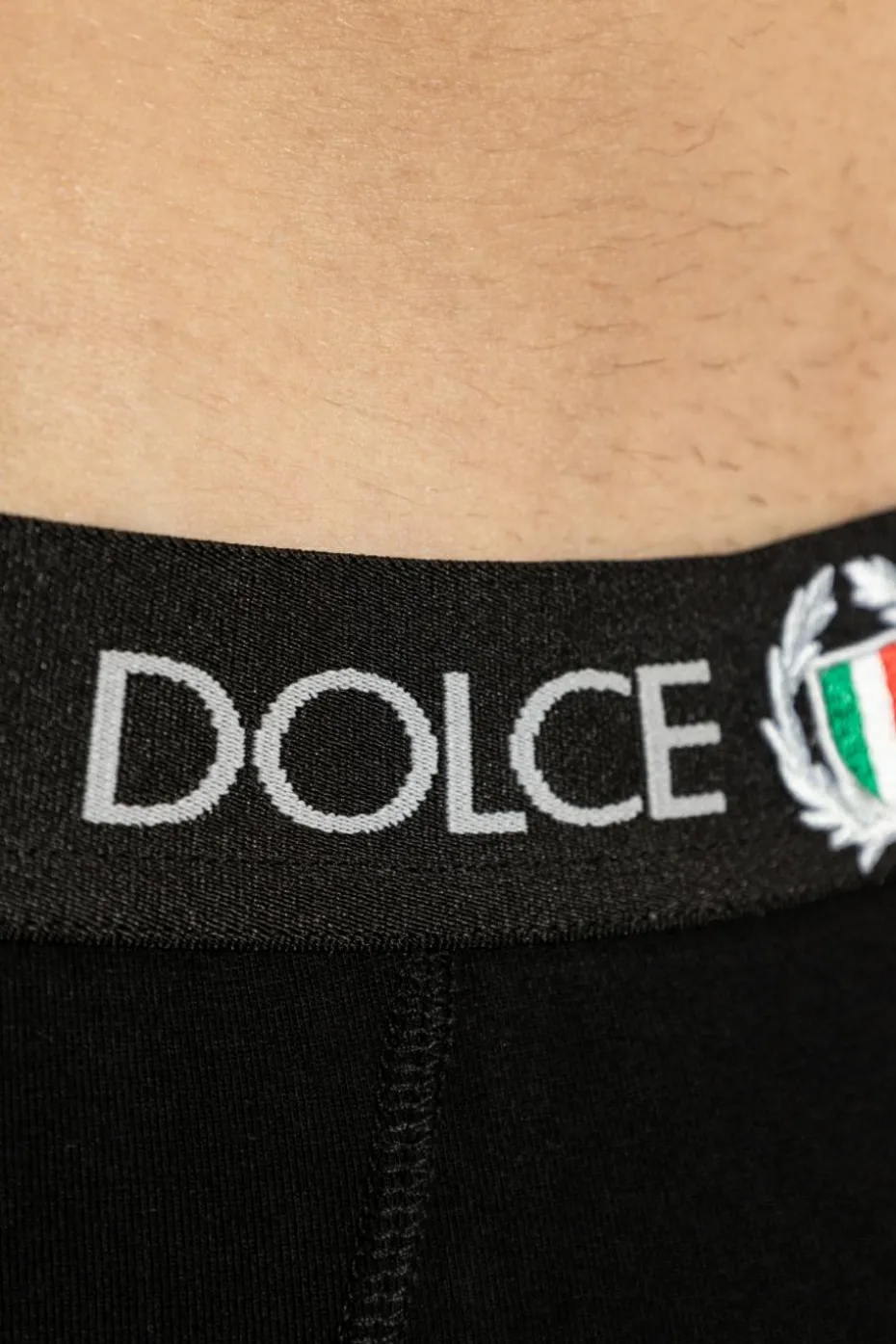 Dolce & Gabbana CZARNY Bawełniane slipy