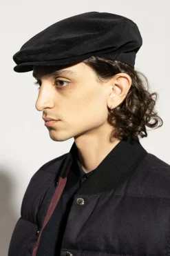 Dolce & Gabbana CZARNY Bawełniany kaszkiet