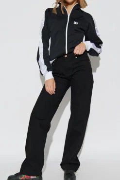 Dolce & Gabbana CZARNY Bluza ze stójką