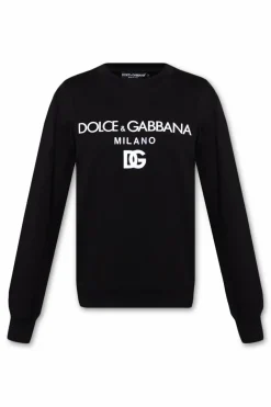 Dolce & Gabbana CZARNY Bluza z logo