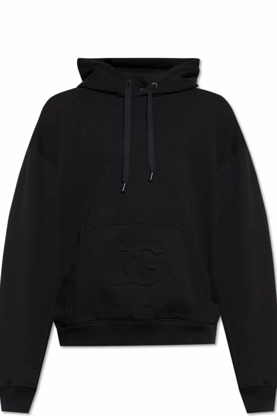 Dolce & Gabbana CZARNY Bluza z kapturem