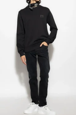 Dolce & Gabbana CZARNY Bluza z logo