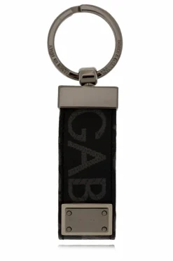 Dolce & Gabbana CZARNY Brelok z logo