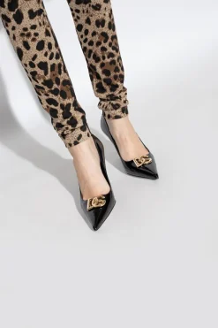 Dolce & Gabbana CZARNY Buty na obcasie