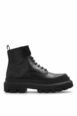 Dolce & Gabbana CZARNY Buty typu ‘combat’ na platformie