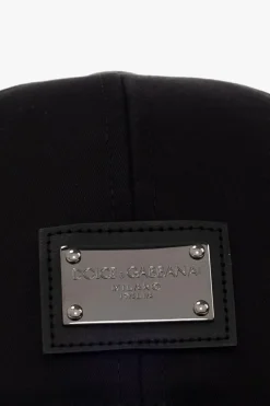 Dolce & Gabbana CZARNY Czapka z daszkiem
