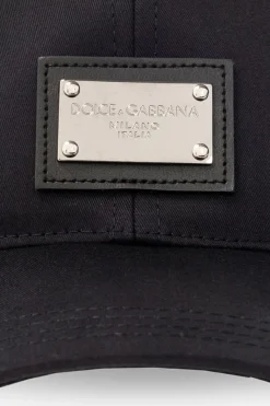Dolce & Gabbana CZARNY Czapka z daszkiem