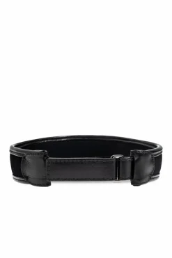 Dolce & Gabbana CZARNY Daszek z aplikacją z wygrawerowanym logo
