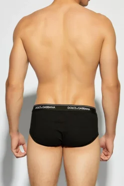 Dolce & Gabbana CZARNY Dwupak slipów