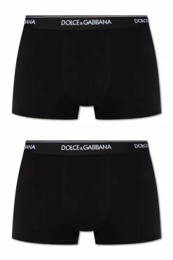 Dolce & Gabbana CZARNY Dwupak bokserek