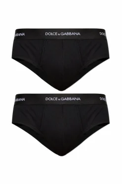 Dolce & Gabbana CZARNY Dwupak slipów