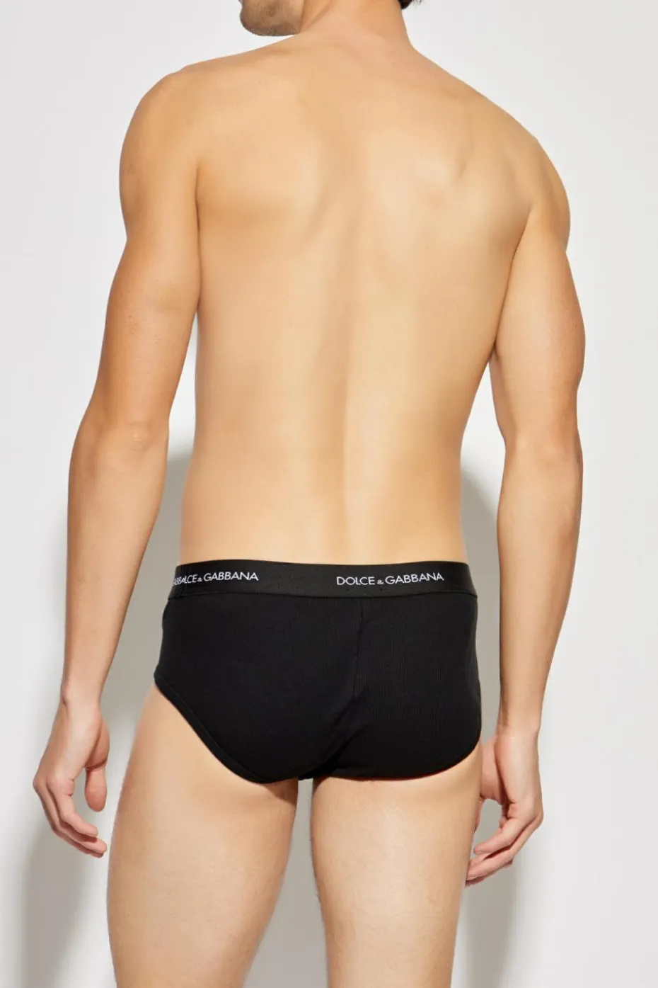 Dolce & Gabbana CZARNY Dwupak slipów