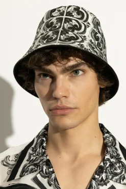 Dolce & Gabbana CZARNY Dwustronny kapelusz