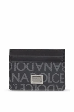 Dolce & Gabbana CZARNY Etui na karty