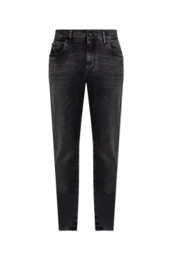Dolce & Gabbana CZARNY Jeansy typu `slim`