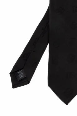 Dolce & Gabbana CZARNY Jedwabny krawat